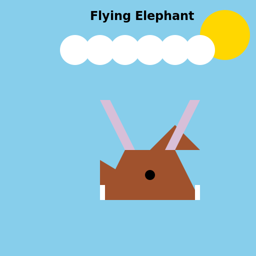 Flying Elephant - DrawGPT