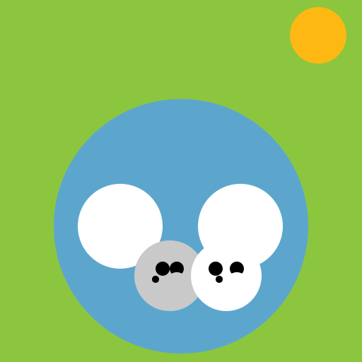 Turtle and Rabbit Bathing in Central Park - DrawGPT