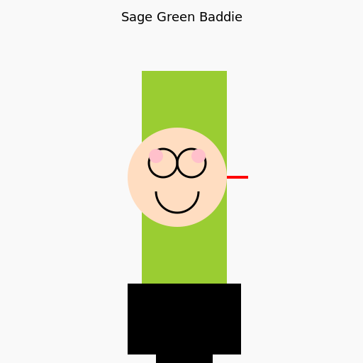 Sage Green Baddie - DrawGPT