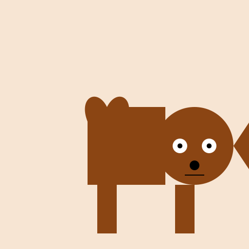 Working Cocker Spaniel in Brown - DrawGPT