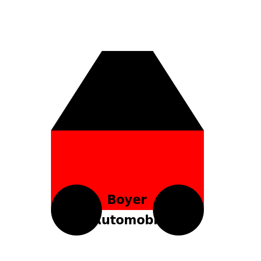 Boyer Automobile Logo - DrawGPT