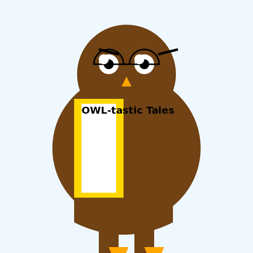 The Wise Librarian Owl - DrawGPT