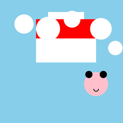 Pig Flying in a Delusional Dream - DrawGPT