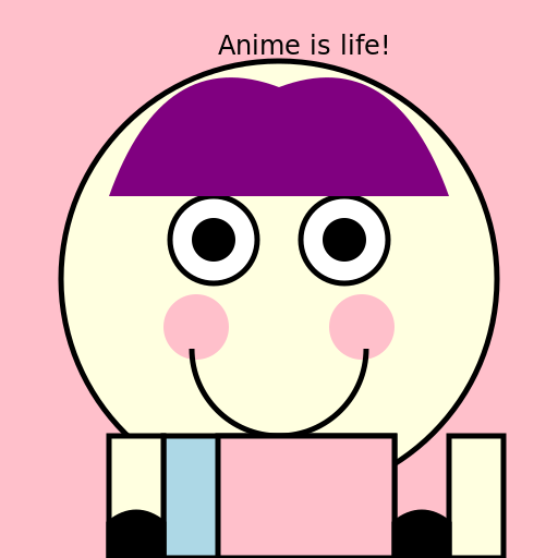 Cute Anime Girl - DrawGPT