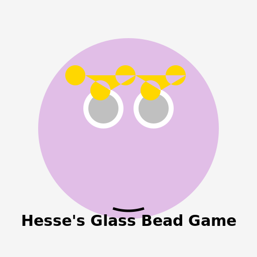 Edward Rochester Contemplating Hesse's Glass Bead Game - DrawGPT