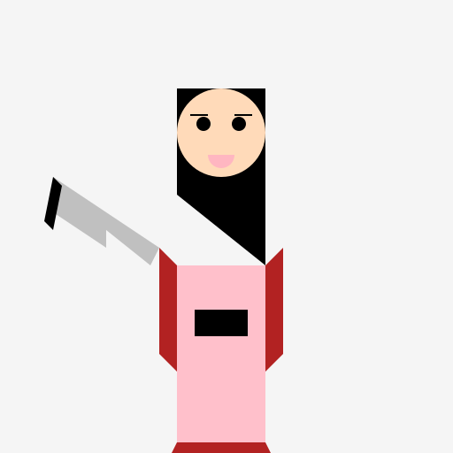 Luong from KOF XV - The Elegant Warrior - DrawGPT