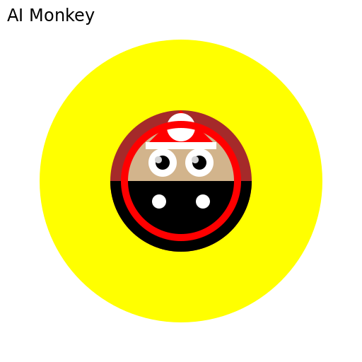 Monkey on the Sun - DrawGPT