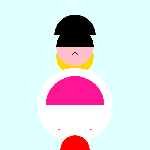 Kendall Jenner in a Bottle - DrawGPT