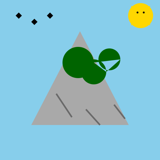 Majestic Rock Formation - DrawGPT