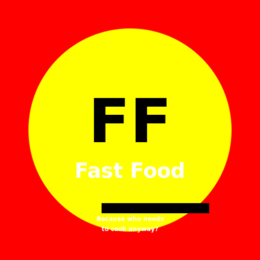 Fast Food Logo - DrawGPT