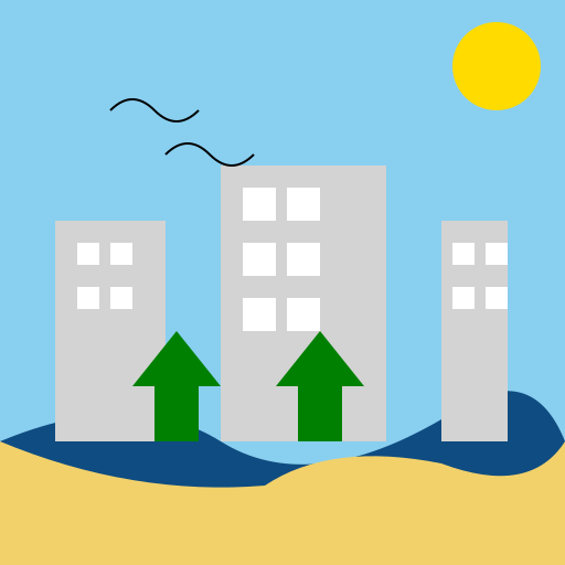 Drawing the town of Denia, Alicante - DrawGPT