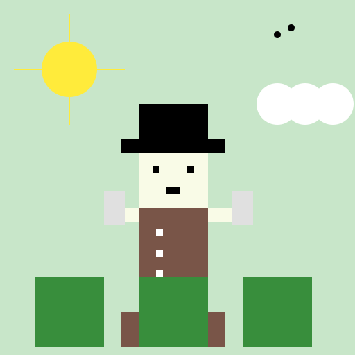 A Poor Farmer in the Field - DrawGPT