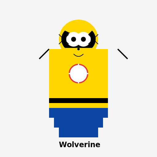 Wolverine in Malay Costume - DrawGPT