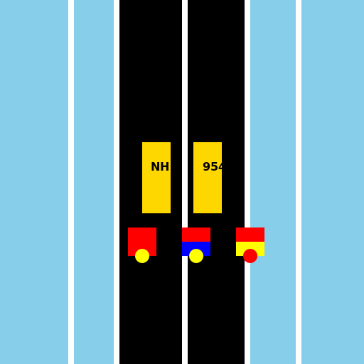 National Highway 954 (India) - DrawGPT