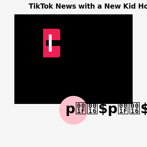 TikTok News with a New Kid Host - DrawGPT