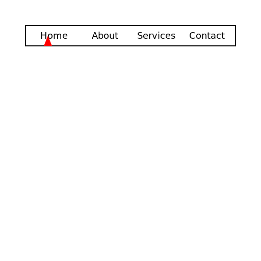 Consistent Navigation Menu Wireframe - DrawGPT
