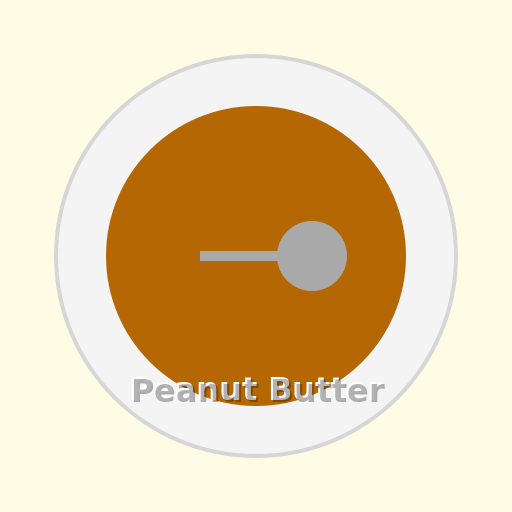 Half-Full Jar of Peanut Butter - DrawGPT