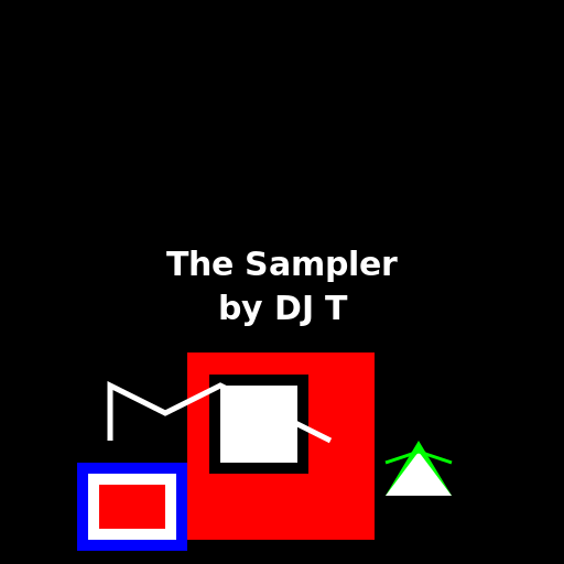The Sampler by DJ T - SCFI Album Cover - DrawGPT