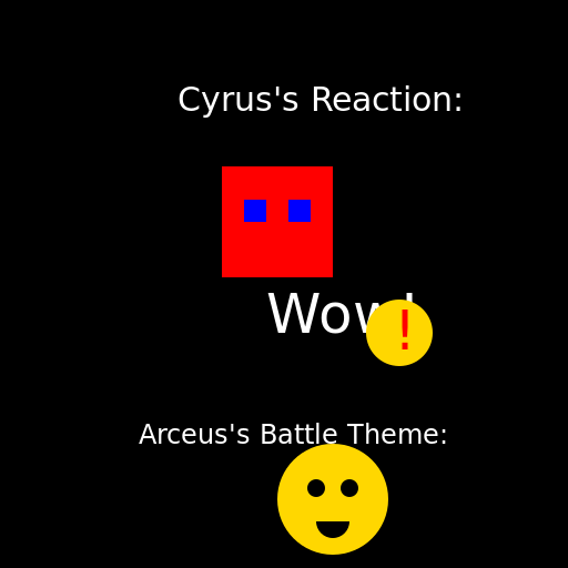 Cyrus's Reaction to Arceus's Battle Theme - DrawGPT