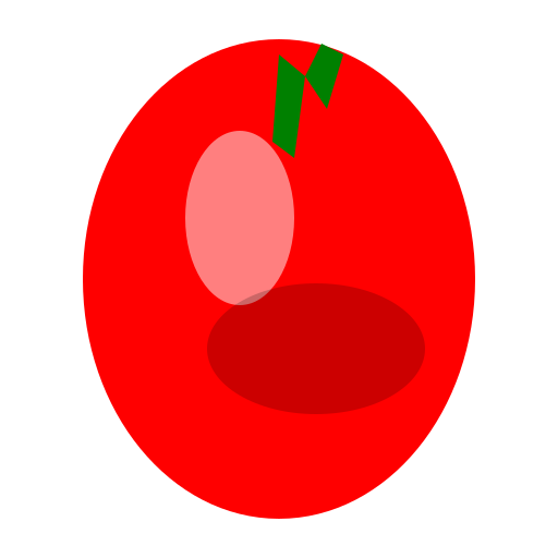 Apple in MS Paint Style - DrawGPT