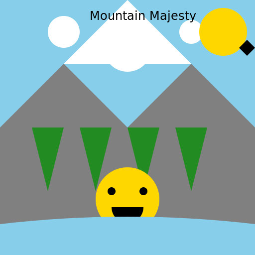 Mountain Majesty - DrawGPT