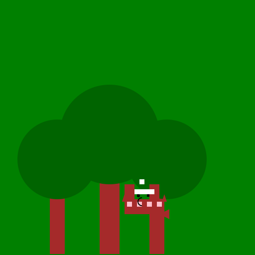 Puppy in the Forest - DrawGPT