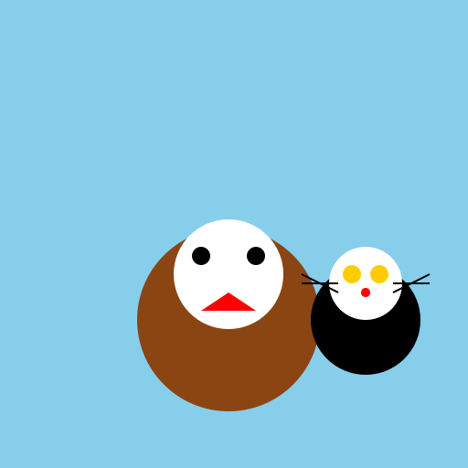 Dog and Cat - DrawGPT