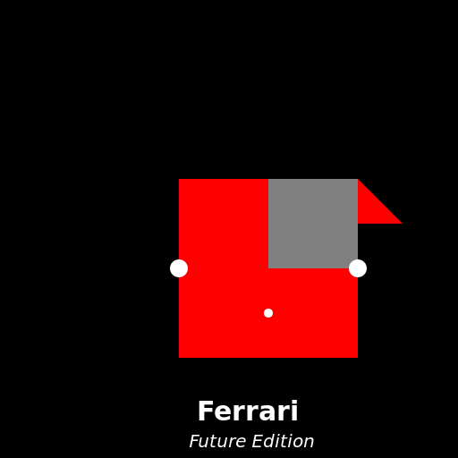 3D Ferrari from the Future - DrawGPT