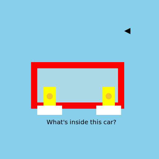 Two Mailmen Looking Inside a Car - DrawGPT