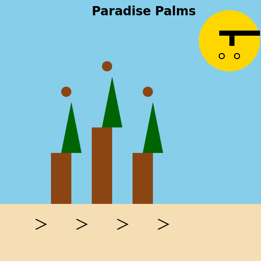 Paradise Palms - DrawGPT