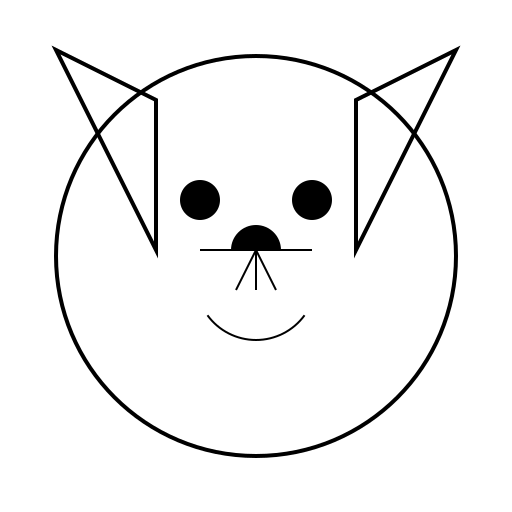 Hamster Line Art Tattoo - DrawGPT