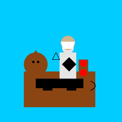 Dirty Blonde Cowboy with Laser Pistols, Anime Style - DrawGPT