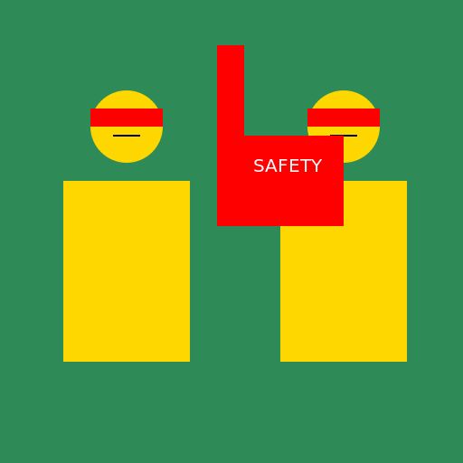 Two oil and gas workers discussing safety on a plant - DrawGPT