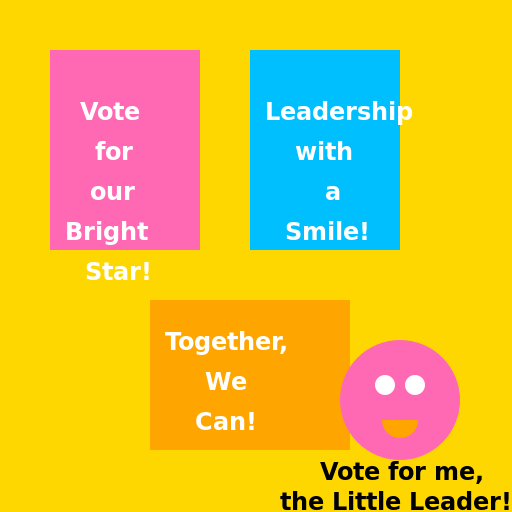 Little Leader: Campaigning for Class Head! - DrawGPT