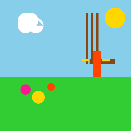 Garden with a Play Set - DrawGPT