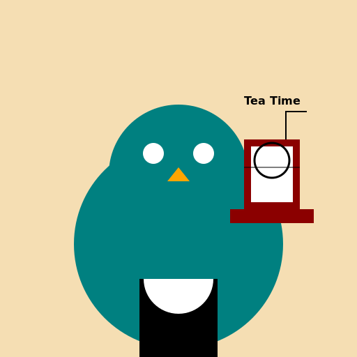 Lizard wearing Arab attire and enjoying a cup of tea - DrawGPT