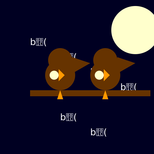 Moonlit Owls - DrawGPT