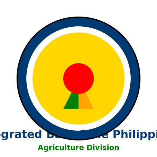 Integrated Bar of the Philippines Logo with Agriculture Elements - DrawGPT