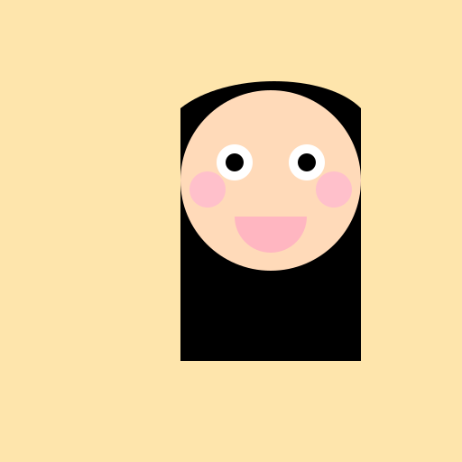 Cute Girl with Black Hair - DrawGPT