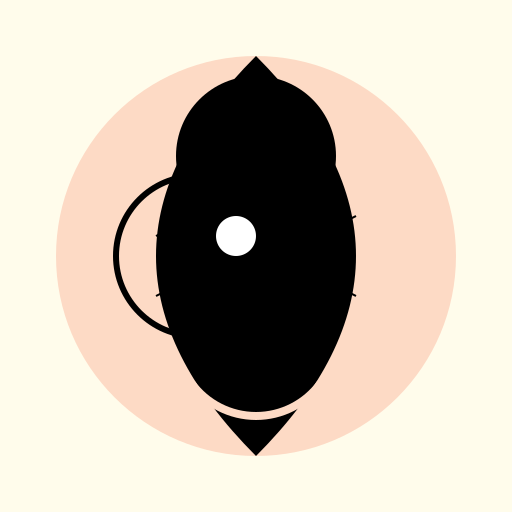 Girl with a Black Bun and Round Rimmed Glasses - DrawGPT