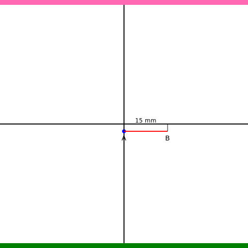 Drawing the Horizontal Plane (H.P.) and the V.P. as two mutually perpendicular reference lines - DrawGPT