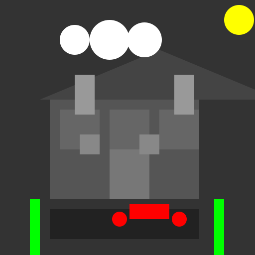 Modern Luxury Mansion in Dark Tones - DrawGPT