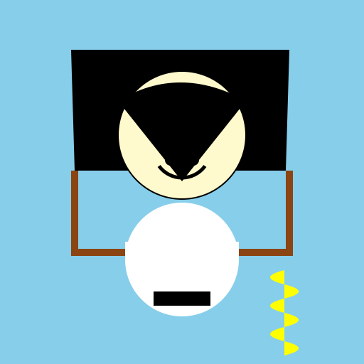 Harry Styles on a Swing with a Banana - DrawGPT