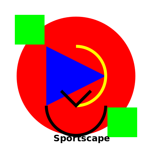Sportscape Logo - The Ultimate Sports Experience - DrawGPT