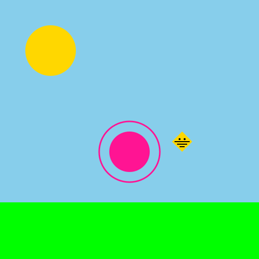 In the Garden of Blooming Love - DrawGPT