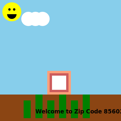 Acre Garden for Zip Code 85602 - DrawGPT