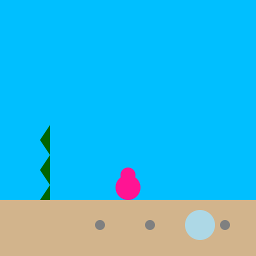 Watercolor Garden in the Desert - DrawGPT