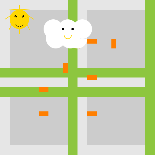 Map of the Botswana CBD - DrawGPT