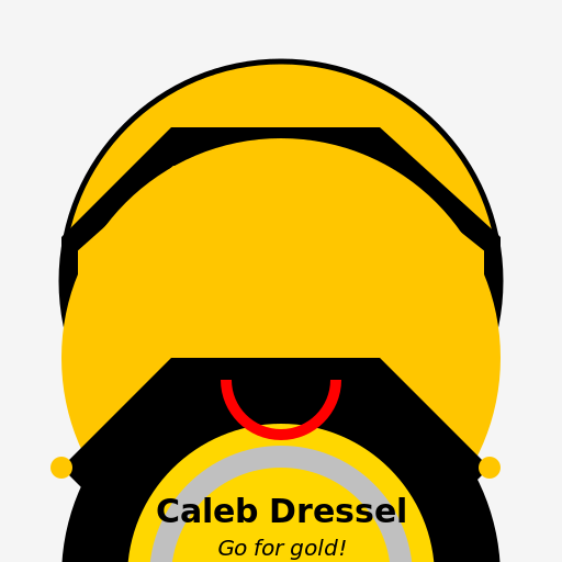 Picture of Caleb Dressel - DrawGPT