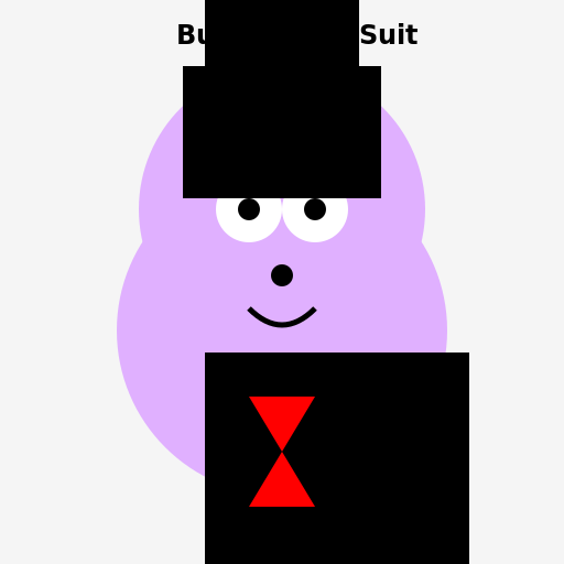 Bulldog in a Suit with a Top Hat - DrawGPT